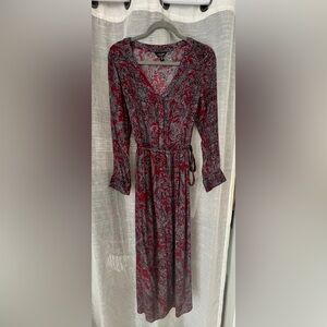 Lucky Brand Paisley Maxi Dress